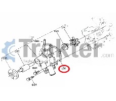 WASSERPUMPE DICHTUNG ORIGINAL KUBOTA 16261-73430