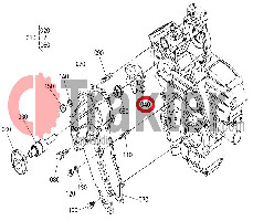 VENTILADOR PARA BOMBA DE AGUA 1a021-73510 OEM 16661-73510 OEM