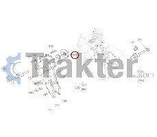 WATER PUMP IMPELLER FAN ORIGINAL KUBOTA 15321-75510