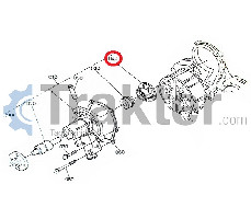 WATER PUMP IMPELLER FAN ORIGINAL KUBOTA 1a021-73510 16661-73510