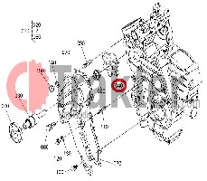 WASSERPUMPE FLÜGELRAD 1a021-73510 OEM 16661-73510 OEM