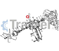 ΑΝΤΛΙΑ ΝΕΡΟΥ ΜΑΝΤΕΜI ΤΡΟΧΑΛΙΑ ORIGINAL KUBOTA 15341-73030 15341-73035