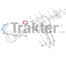 ΑΝΤΛΙΑ ΝΕΡΟΥ ΜΠΡΟΥΤΖΙΝΗ ΦΛΑΝΤΖΑ ORIGINAL KUBOTA 10231-73620 15121-73620