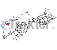 WATER PUMP BEARING ORIGINAL KUBOTA 16241-73550