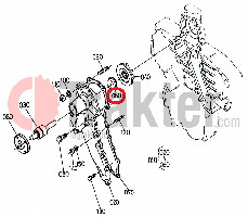 WATER PUMP SEAL 19202-73050 OEM 15121-73050 OEM