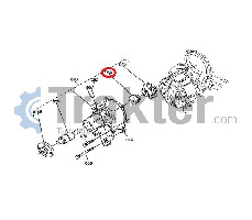 WATER PUMP SEAL ORIGINAL KUBOTA 16241-73050 16241-73052