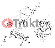 FUEL PUMP WITH VOLATILIZATION WITH GASKET 16285-52032 OEM