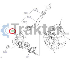 FUEL PUMP WITH VOLATILIZATION ORIGINAL KUBOTA 16285-52032