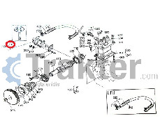 KRAFTSTOFFPUMPENMEMBRAN ORIGINAL KUBOTA 15263-52040 15381-52040