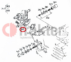 POMPA DI CARBURANTE AUSILIARE CON GUARNIZIONE 15821-52030 OEM 12581-52030 OEM 15841-52030 OEM 19035-52030 OEM 19055-52030 OEM
