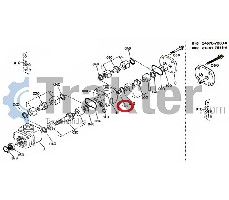 HYDRAULIKPUMPE KUPPLUNG ORIGINAL KUBOTA 37410-76470