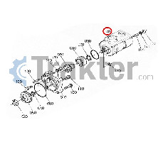 IMPIANTO IDRAULICO POMPA ORIGINAL KUBOTA 31351-76300 31391-76100