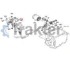 IMPIANTO IDRAULICO POMPA ORIGINAL KUBOTA 67955-36600