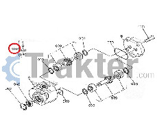 HYDRAULIC PUMP ORIGINAL KUBOTA 37410-76600