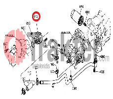 HYDRAULIC PUMP ORIGINAL KUBOTA 6a100-37200 6a100-37205 6a100-37207 6a100-37100