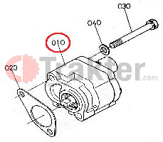ΑΝΤΛΙΑ ΥΔΡΑΥΛΙΚΟΥ ORIGINAL KUBOTA 6c090-36308 6c090-36306