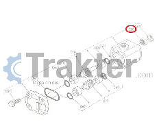 GUARNIZIONE IMPIANTO IDRAULICO POMPA ORIGINAL KUBOTA 31381-76190