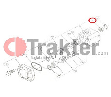 GUARNIZIONE IMPIANTO IDRAULICO POMPA ORIGINAL KUBOTA 31381-76190