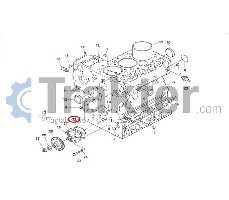 ΑΝΤΛΙΑΣ ΛΑΔΙΟΥ ΦΛΑΝΤΖΑ ORIGINAL KUBOTA 15221-35150 1a021-35150
