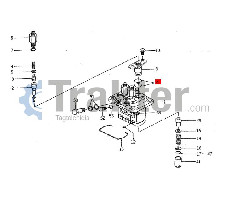 ORING DER KRAFTSTOFFPUMPE ORIGINAL ISEKI 6215-649-010-00 6215-649-010-10