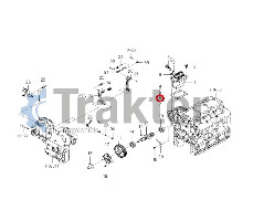 POMPA DI CARBURANTE DISTANZIATRICE 0.4mm ORIGINAL ISEKI 6219-752-046-00
