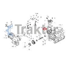 BOMBA DE COMBUSTIBLE DE CALCE LLANO ORIGINAL ISEKI 6219-752-047-00
