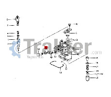 DICHTUNG DER KRAFTSTOFFPUMPE ORIGINAL ISEKI 6115-639-008-00 6894-144-588-00