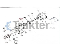 IMPIANTO IDRAULICO POMPA INGRANAGGIO 23 ORIGINAL KUBOTA 32430-38630