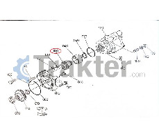 IMPIANTO IDRAULICO POMPA INGRANAGGIO 23 ORIGINAL KUBOTA 32430-38630