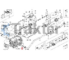 ORINK HYDRAULISCHE KRAGENPUMPE 1. ORIGINAL ISEKI v721-103-103-50