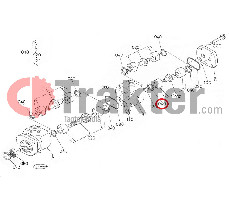 JUNTA BOMBA HIDRÁULICA CUADRADO KUBOTA ORIGINAL 38180-76170 38180-76172