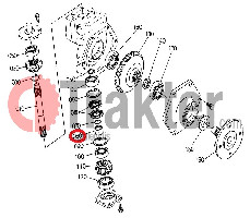 COLLARE DISTANZIALE SOSPENSIONE RUOTA ORIGINAL KUBOTA 67910-56830