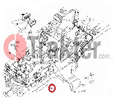 SICHERUNG LICHTMASCHINE ORIGINAL KUBOTA 34670-34530