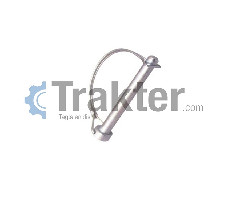 GANCHO CON PASADOR CIRCULAR PARA BLOQUEO DE EJE 10X38