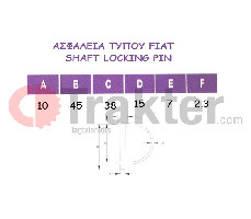 ANELLO DI SICUREZZA CON BLOCCO 10Χ60