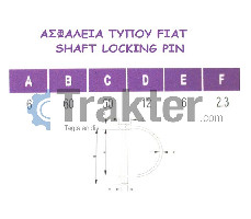 ΑΣΦΑΛΕΙΑ ΜΕ ΚΛΕΙΔΩΜΑ 6X60