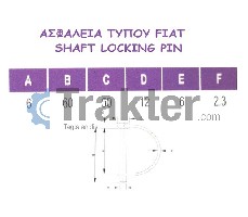 ANELLO DI SICUREZZA CON BLOCCO 6X60