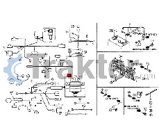 FUSIBILE COPERCHIO SISTEMA CABLAGGIO ORIGINAL ISEKI 1650-650-246-00