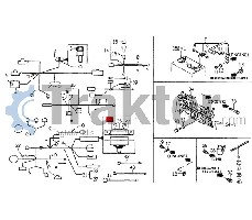 FUSIBILE COPERCHIO SISTEMA CABLAGGIO ORIGINAL ISEKI 1650-650-246-00