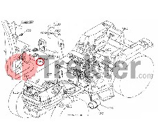 BASE SCATOLA FUSIBILI ORIGINAL KUBOTA 35533-77350