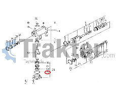 HORIZONTALE LENKRADBESTELLUNG ORIGINAL ISEKI V721-103-107-00