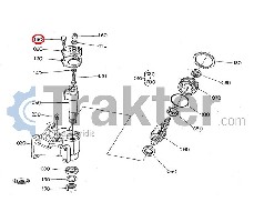 SCATOLA VOLANTE BULLONE ORIGINAL KUBOTA 01123-50820