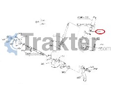 GUARNIZIONE VOLANTE ORIGINAL KUBOTA 67950-41140