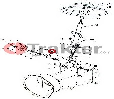 DADO VITE A SFERA VOLANTE 5 DENTI ALBERO