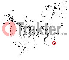 DADO VITE A SFERA VOLANTE 19mm 66611-41201 OEM