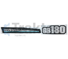 AUFKLEBER-SATZ MOTORHAUBE KUBOTA GRANBIA GB180