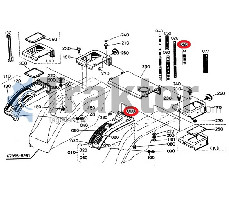 PEGATINA PTO 67955-47840 OEM