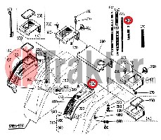 AUFKLEBER PTO ORIGINAL KUBOTA 67955-47840
