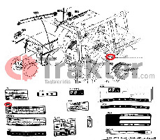 ADESIVO SPEED ORIGINAL KUBOTA 34070-49250