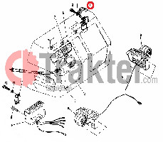 RECTIFIER REGULATOR RELAY OFF LAMP ORIGINAL KUBOTA 67111-55250